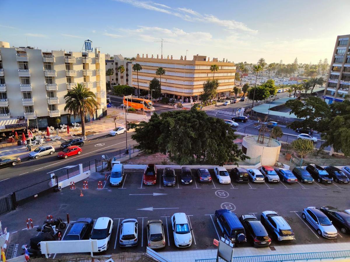 Residencial Los Molinos Con Piscina, Tv Internacional Y Wifi Playa del Ingles  Dış mekan fotoğraf