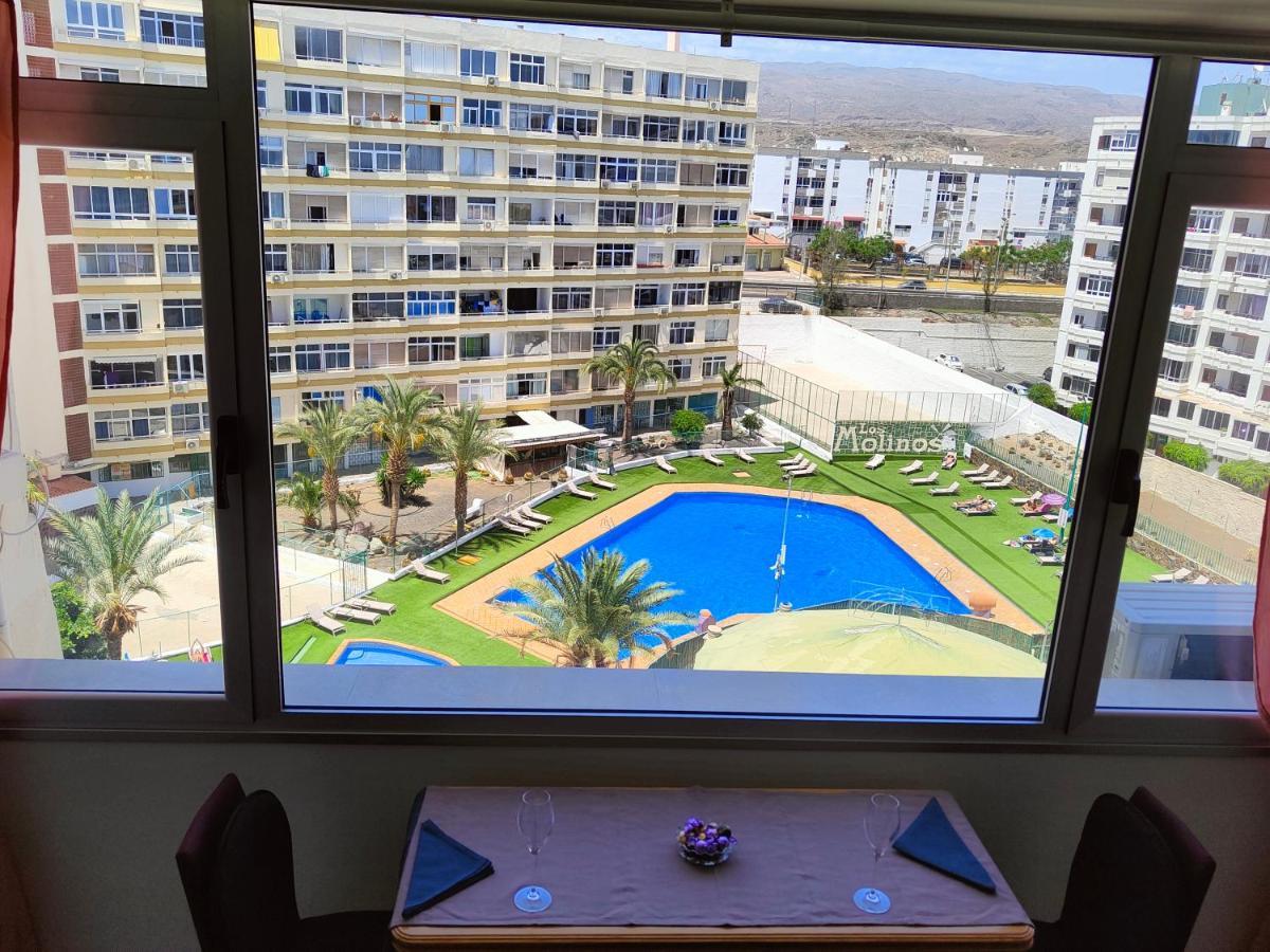 Residencial Los Molinos Con Piscina, Tv Internacional Y Wifi Playa del Ingles  Dış mekan fotoğraf